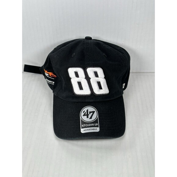 47 Brand Adult Dale Earnhardt Jr #88 Clean Up Adjustable Hat Cap Black NEW - Picture 1 of 4